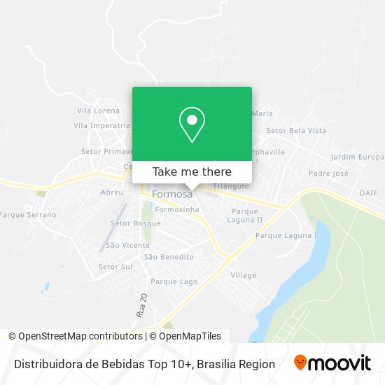 Distribuidora de Bebidas Top 10+ map