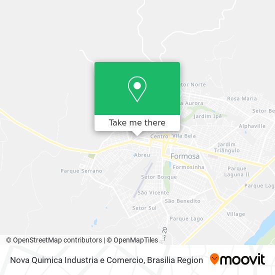 Nova Quimica Industria e Comercio map