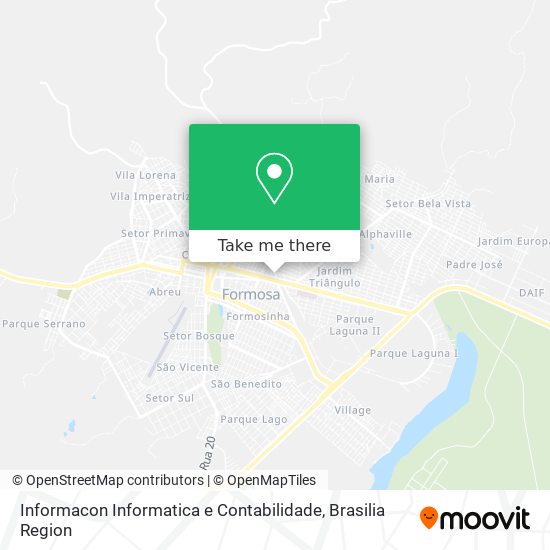 Informacon Informatica e Contabilidade map