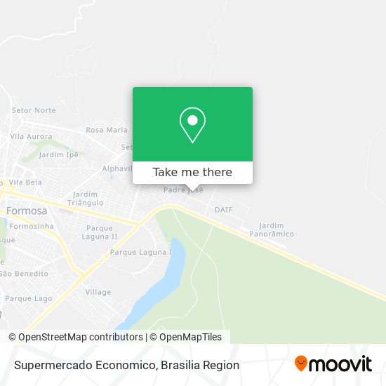 Mapa Supermercado Economico