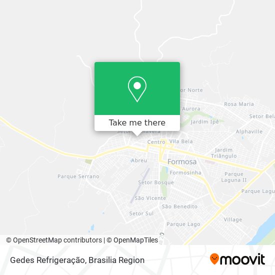 Gedes Refrigeração map