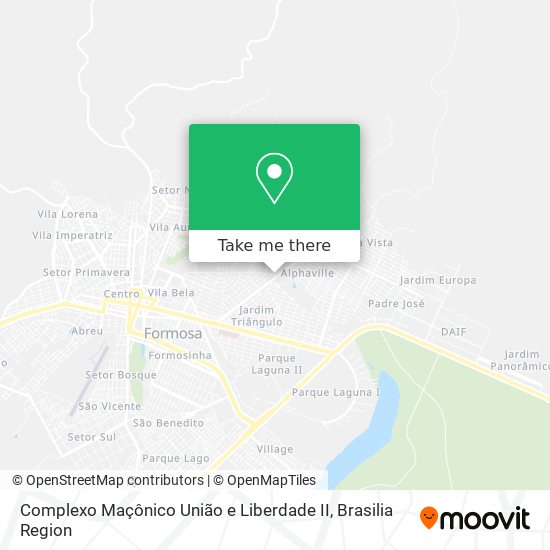 Complexo Maçônico União e Liberdade II map