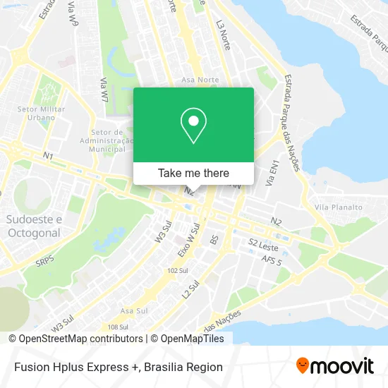 Fusion Hplus Express + map