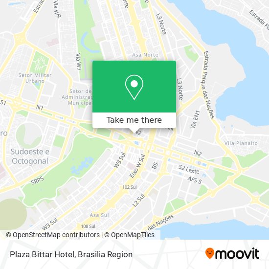 Plaza Bittar Hotel map