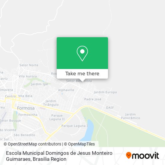 Escola Municipal Domingos de Jesus Monteiro Guimaraes map