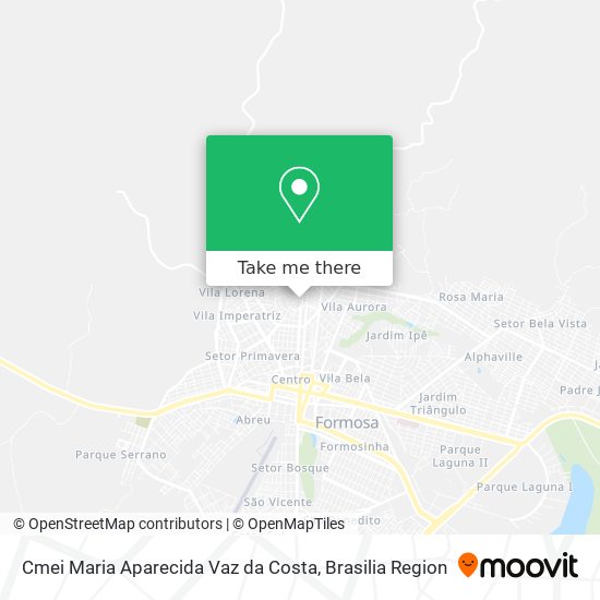 Cmei Maria Aparecida Vaz da Costa map