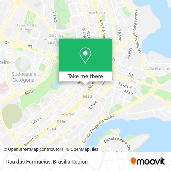Rua das Farmácias map