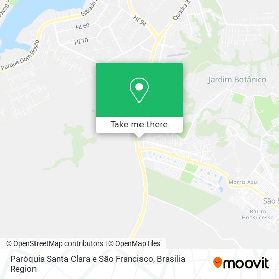Paróquia Santa Clara e São Francisco map