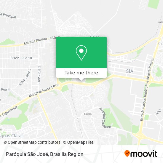 Paróquia São José map