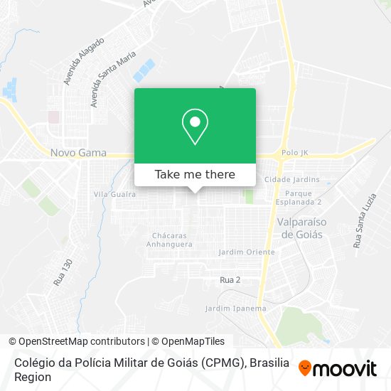 Colégio da Polícia Militar de Goiás (CPMG) map
