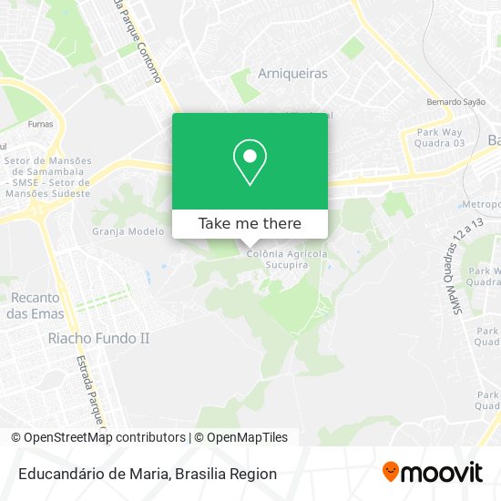Educandário de Maria map