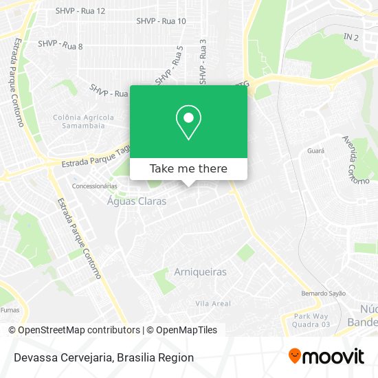 Devassa Cervejaria map