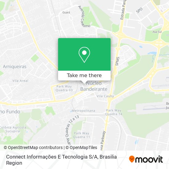 Connect Informações E Tecnologia S / A map