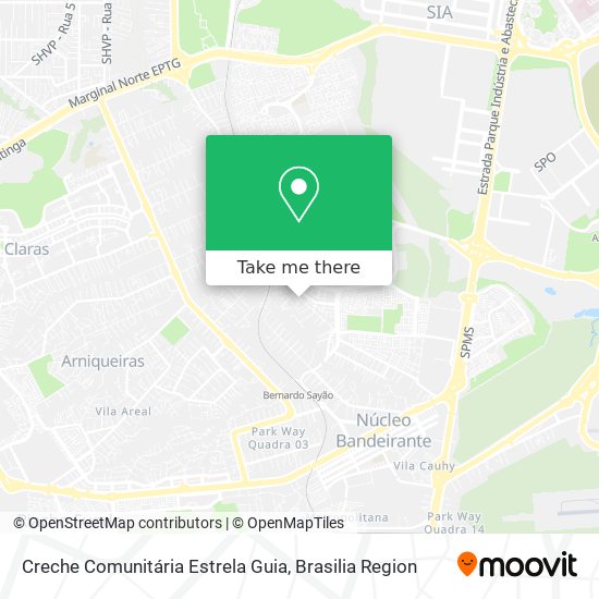Creche Comunitária Estrela Guia map