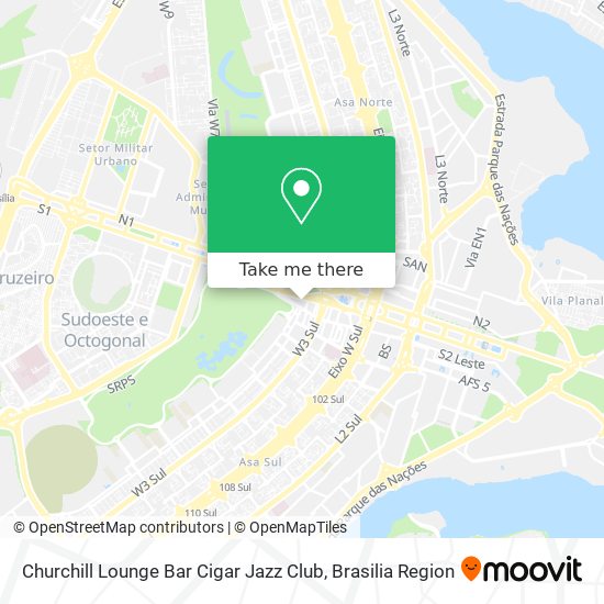 Churchill Lounge Bar Cigar Jazz Club map