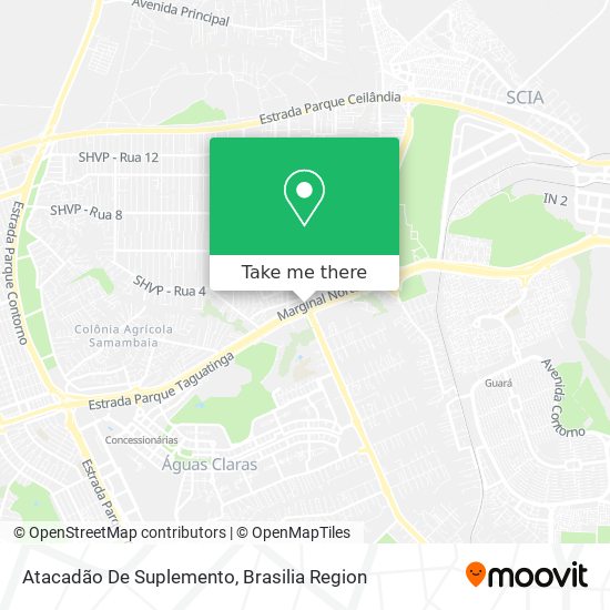 Atacadão De Suplemento map