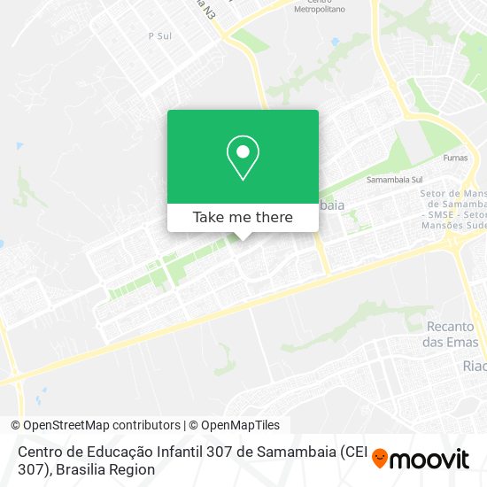 Centro de Educação Infantil 307 de Samambaia (CEI 307) map