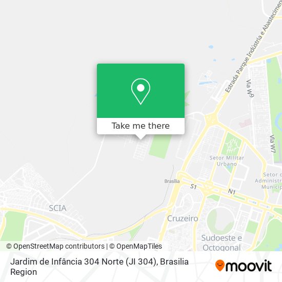 Jardim de Infância 304 Norte (JI 304) map