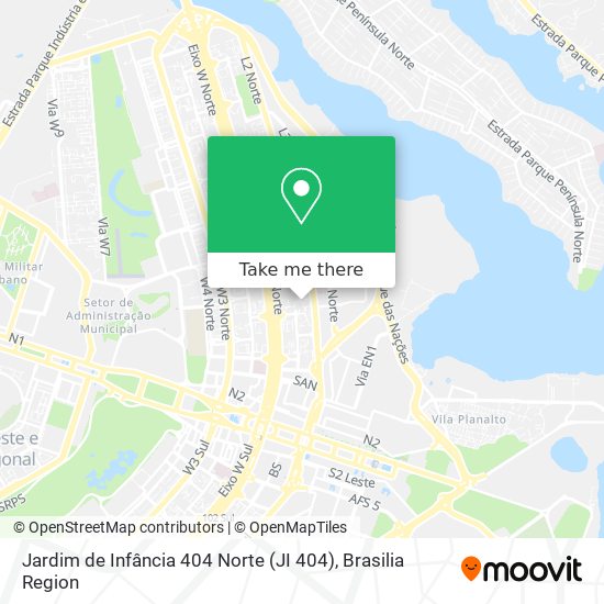 Jardim de Infância 404 Norte (JI 404) map