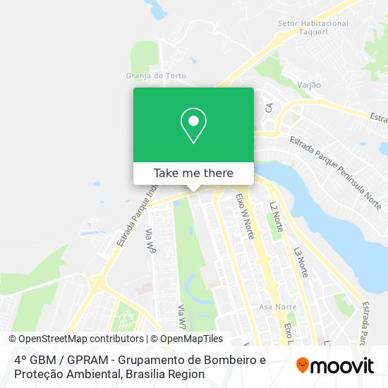 4º GBM / GPRAM - Grupamento de Bombeiro e Proteção Ambiental map