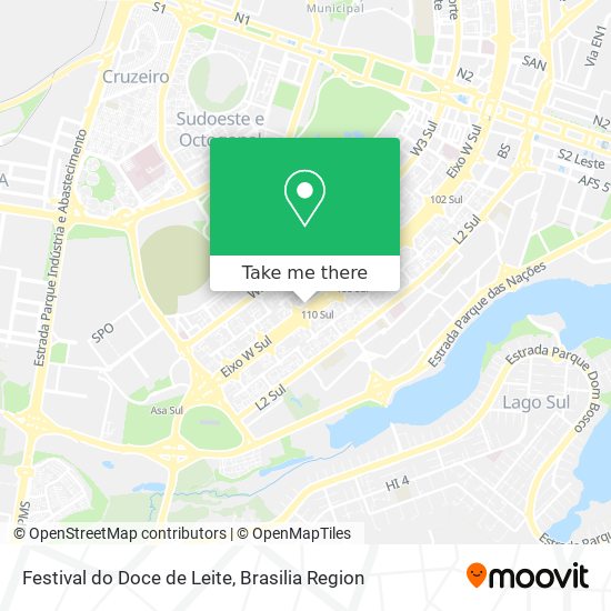 Festival do Doce de Leite map