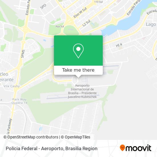 Polícia Federal - Aeroporto map