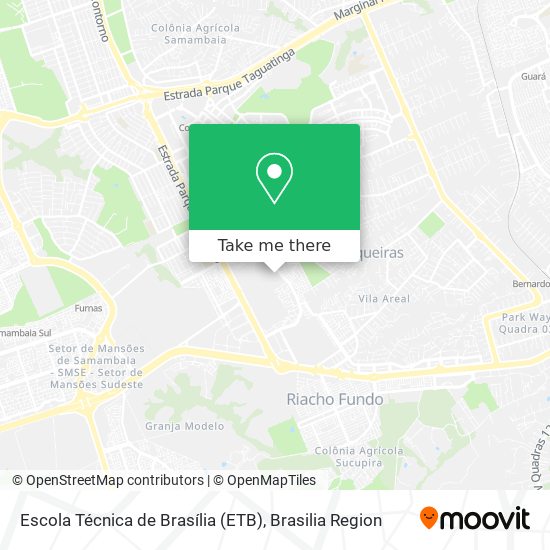Escola Técnica de Brasília (ETB) map