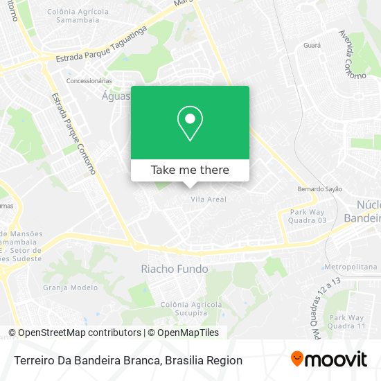 Terreiro Da Bandeira Branca map