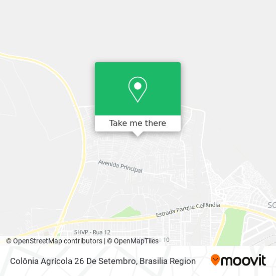 Colônia Agrícola 26 De Setembro map