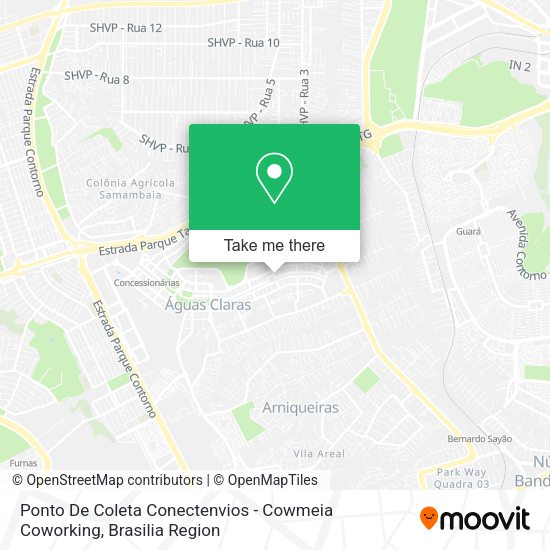 Ponto De Coleta Conectenvios - Cowmeia Coworking map