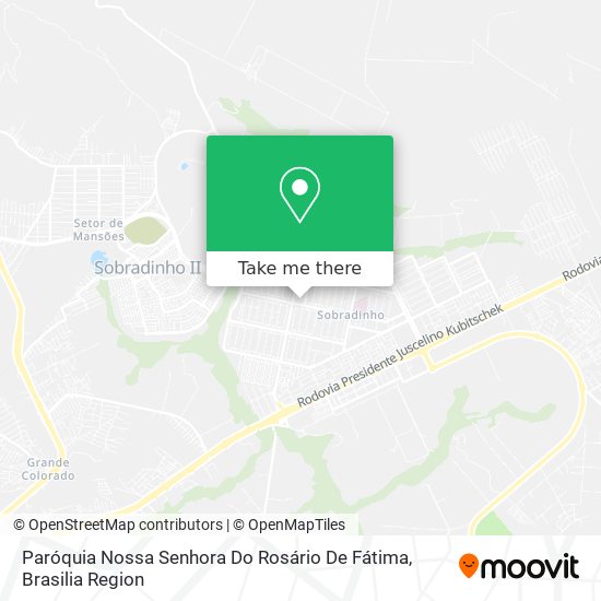 Paróquia Nossa Senhora Do Rosário De Fátima map