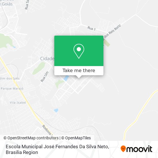 Escola Municipal José Fernandes Da Silva Neto map
