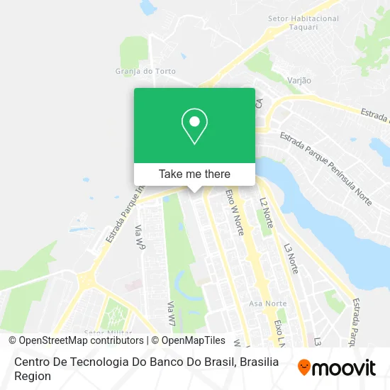 Centro De Tecnologia Do Banco Do Brasil map
