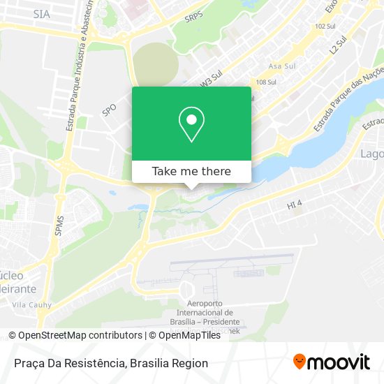Praça Da Resistência map