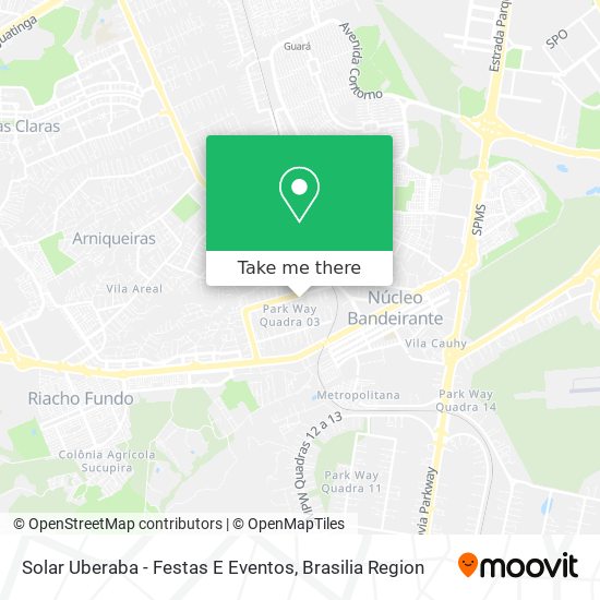Solar Uberaba - Festas E Eventos map