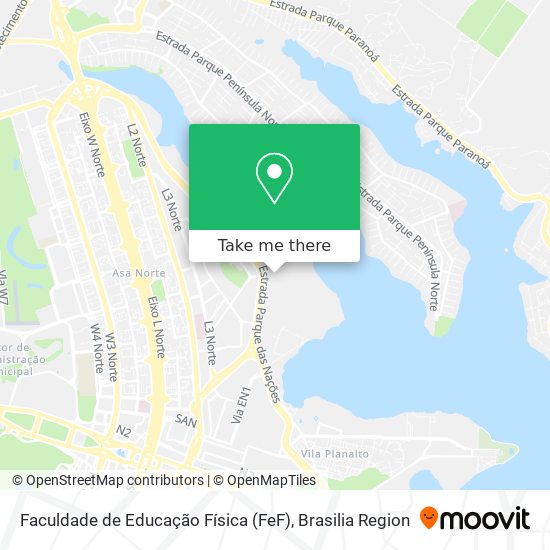 Faculdade de Educação Física (FeF) map