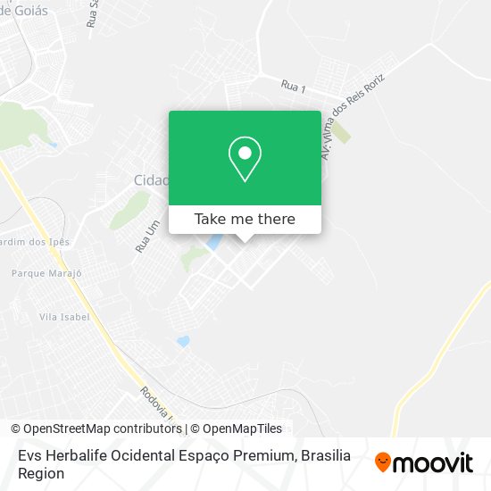 Evs Herbalife Ocidental Espaço Premium map