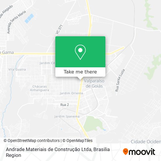 Andrade Materiais de Construção Ltda map