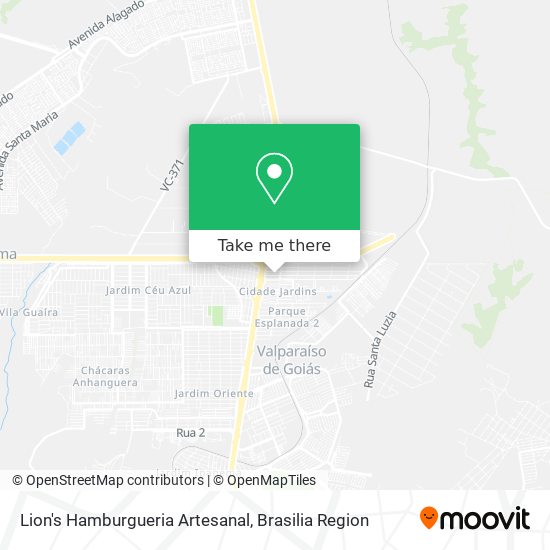 Lion's Hamburgueria Artesanal map