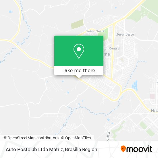 Auto Posto Jb Ltda Matriz map