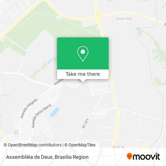 Assembléia de Deus map
