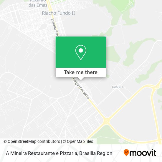 A Mineira Restaurante e Pizzaria map