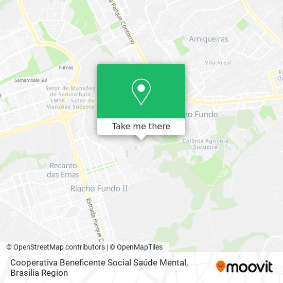 Cooperativa Beneficente Social Saúde Mental map