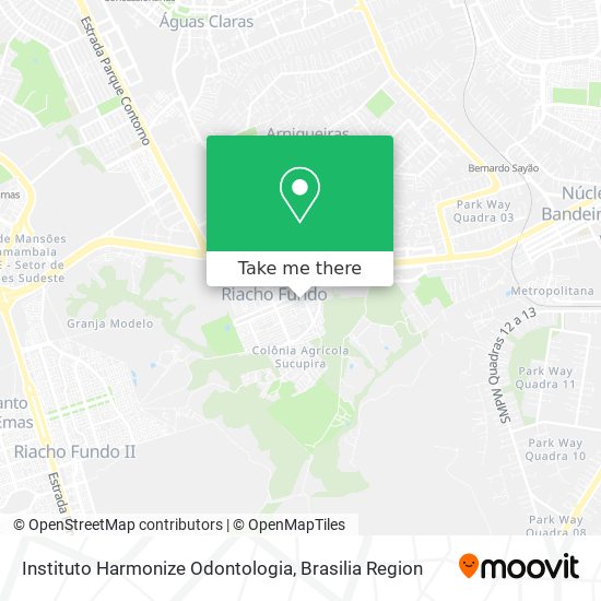 Instituto Harmonize Odontologia map