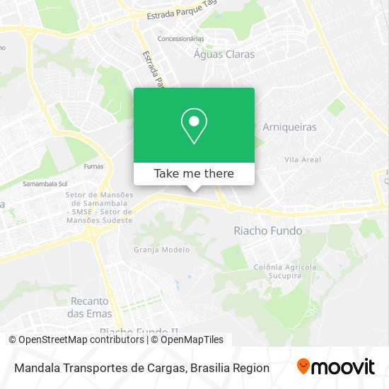 Mandala Transportes de Cargas map