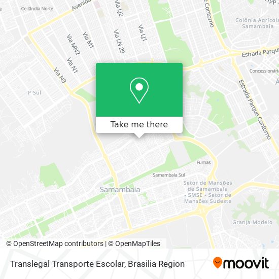 Translegal Transporte Escolar map