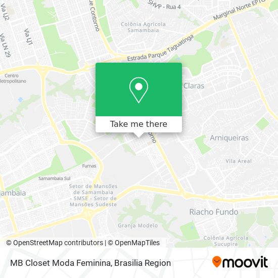 MB Closet Moda Feminina map