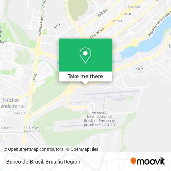 Banco do Brasil map