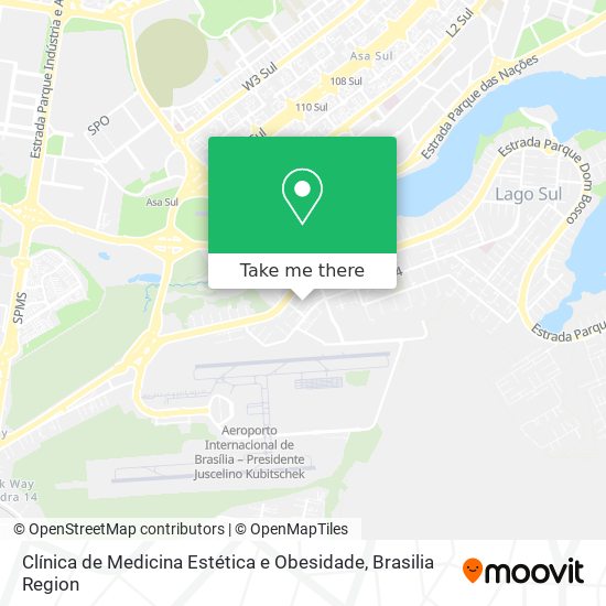 Clínica de Medicina Estética e Obesidade map