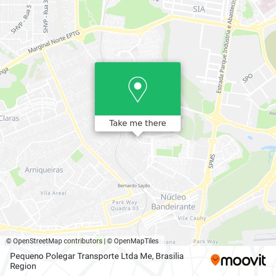 Pequeno Polegar Transporte Ltda Me map